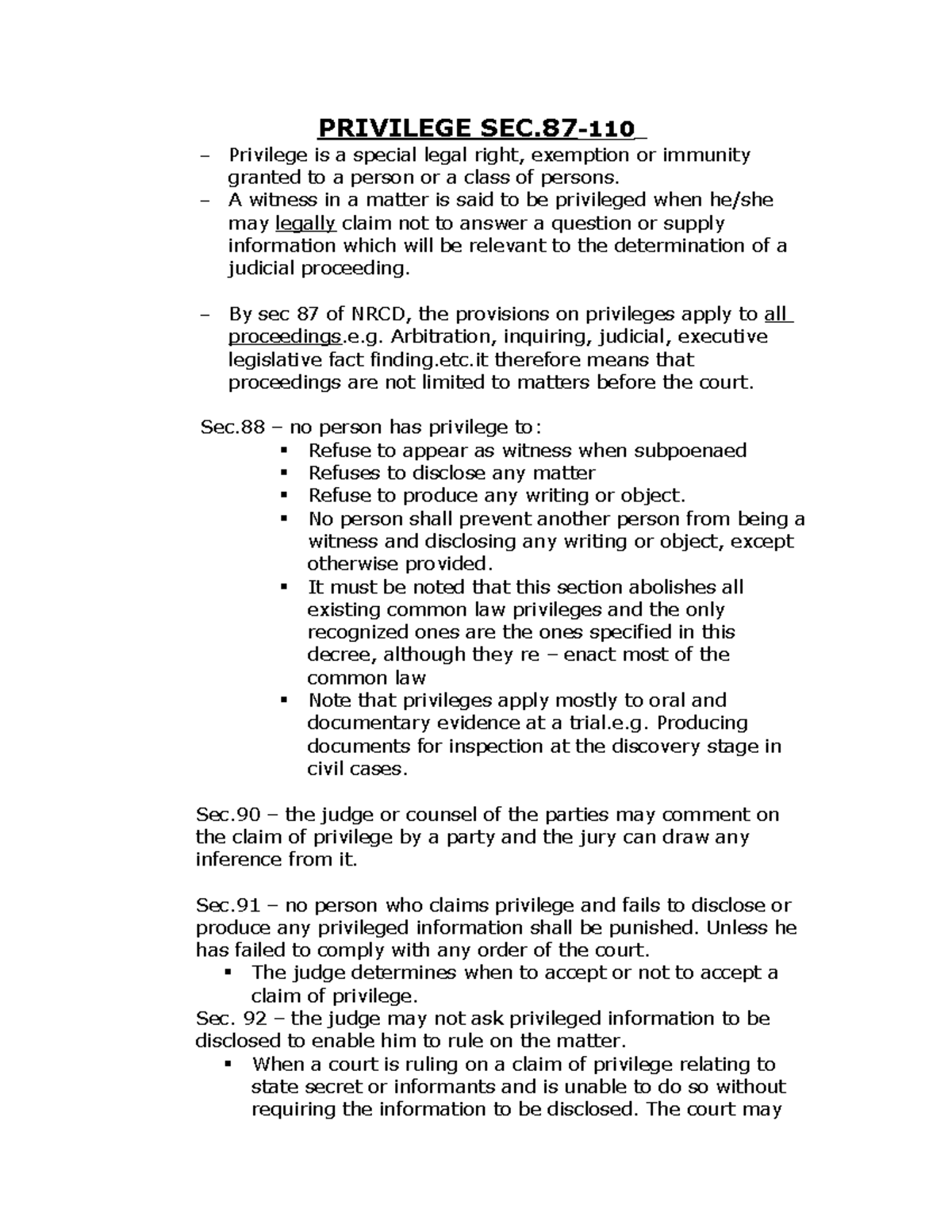 Legal Privileges: Understanding Rights and Exemptions in Judicial ...