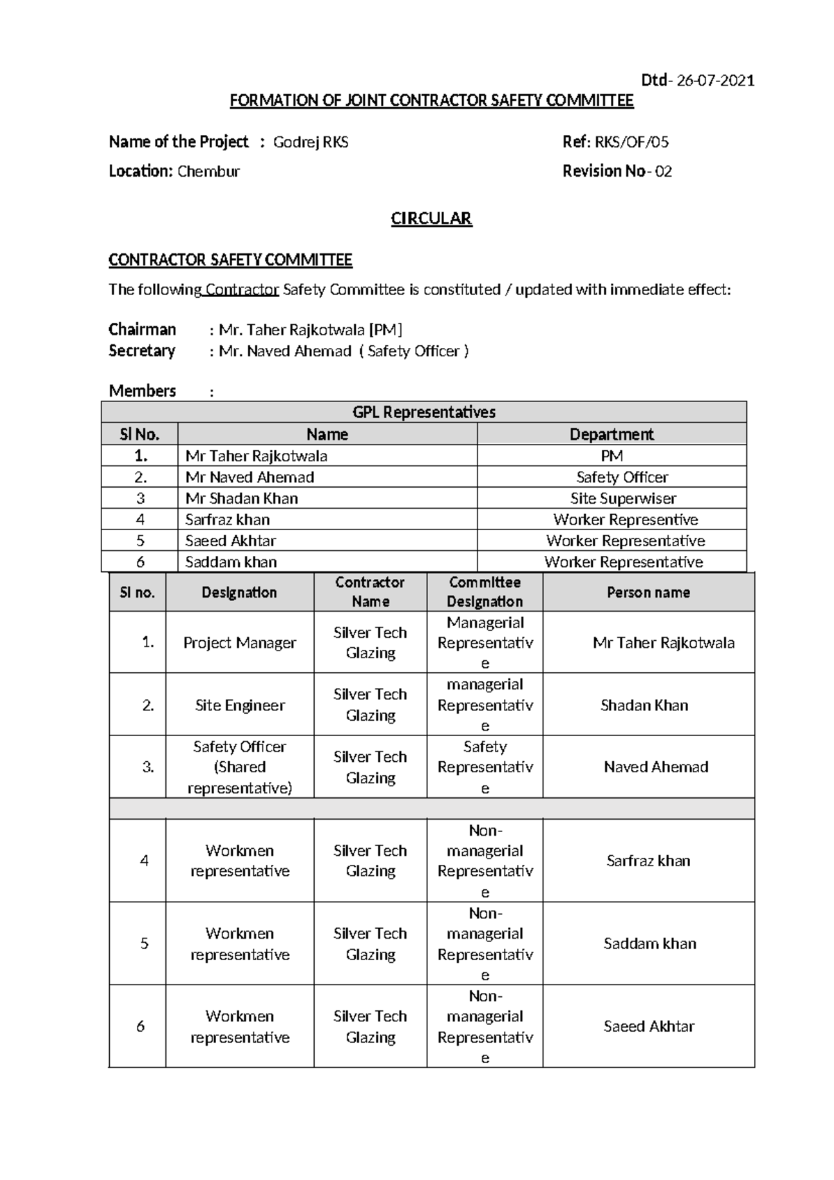 CSC meeting FEB - Good - Dtd- 26-07- FORMATION OF JOINT CONTRACTOR ...