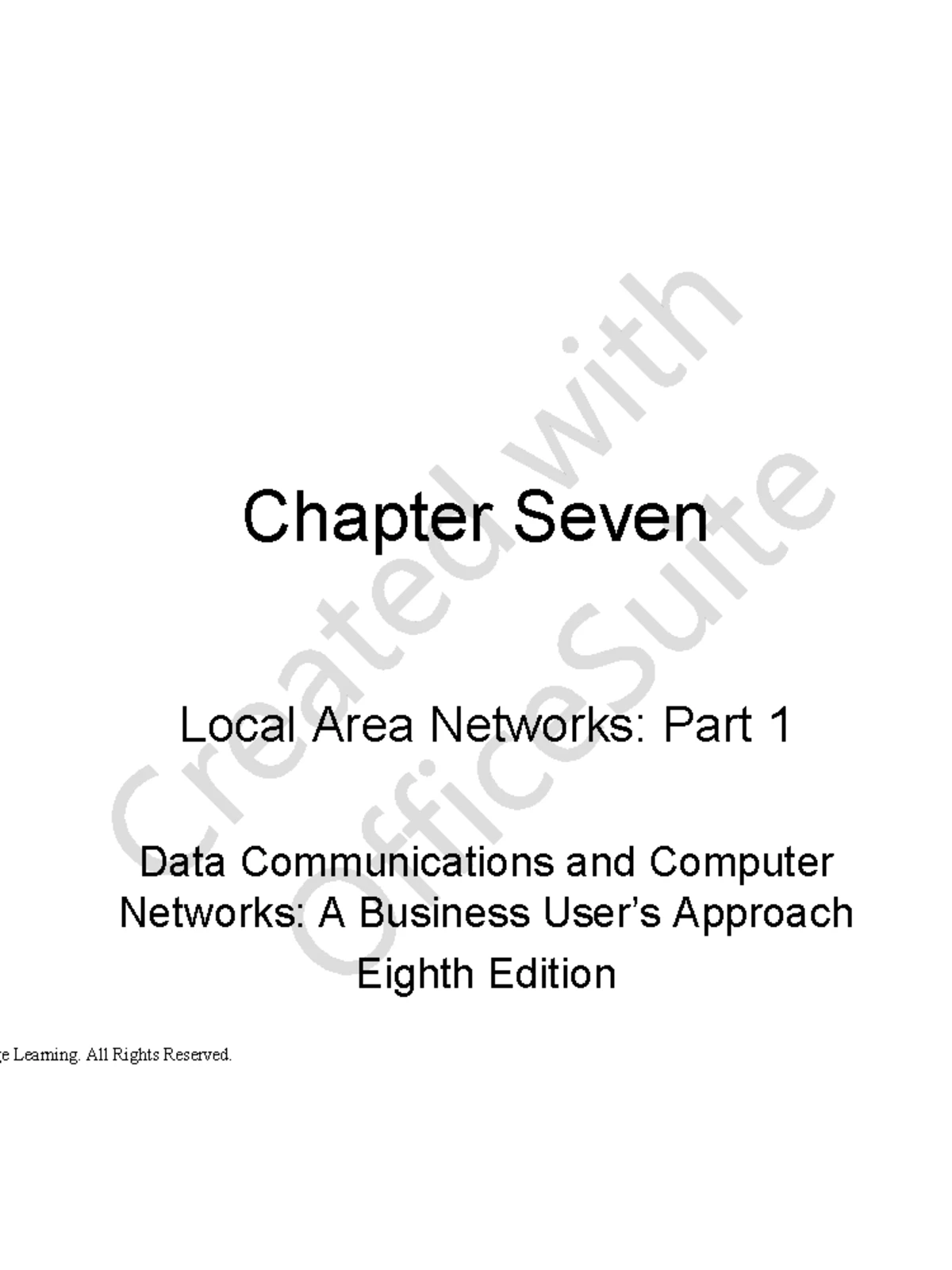 Comprehensive Networking Overview: Concepts, Issues, and Models (CS101 ...