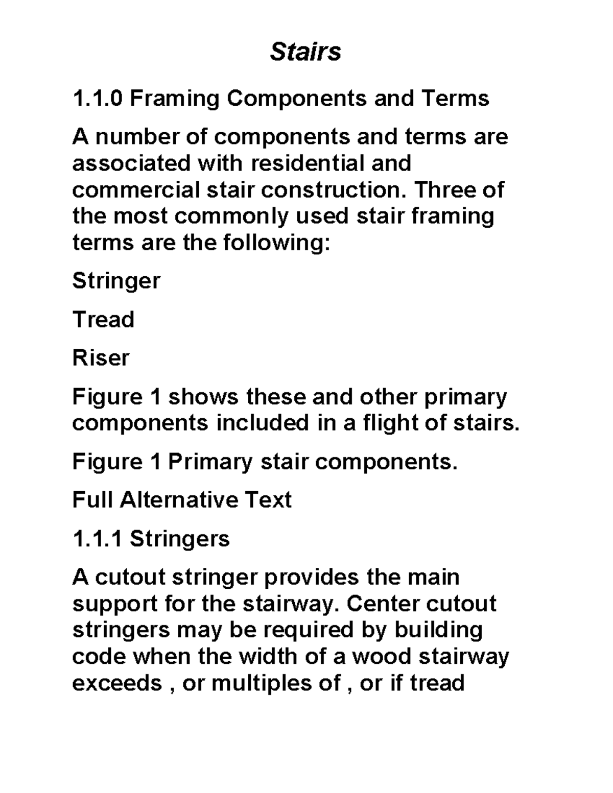 Determining Stairway Unit Rise and Run: IBC® Compliance Insights ...