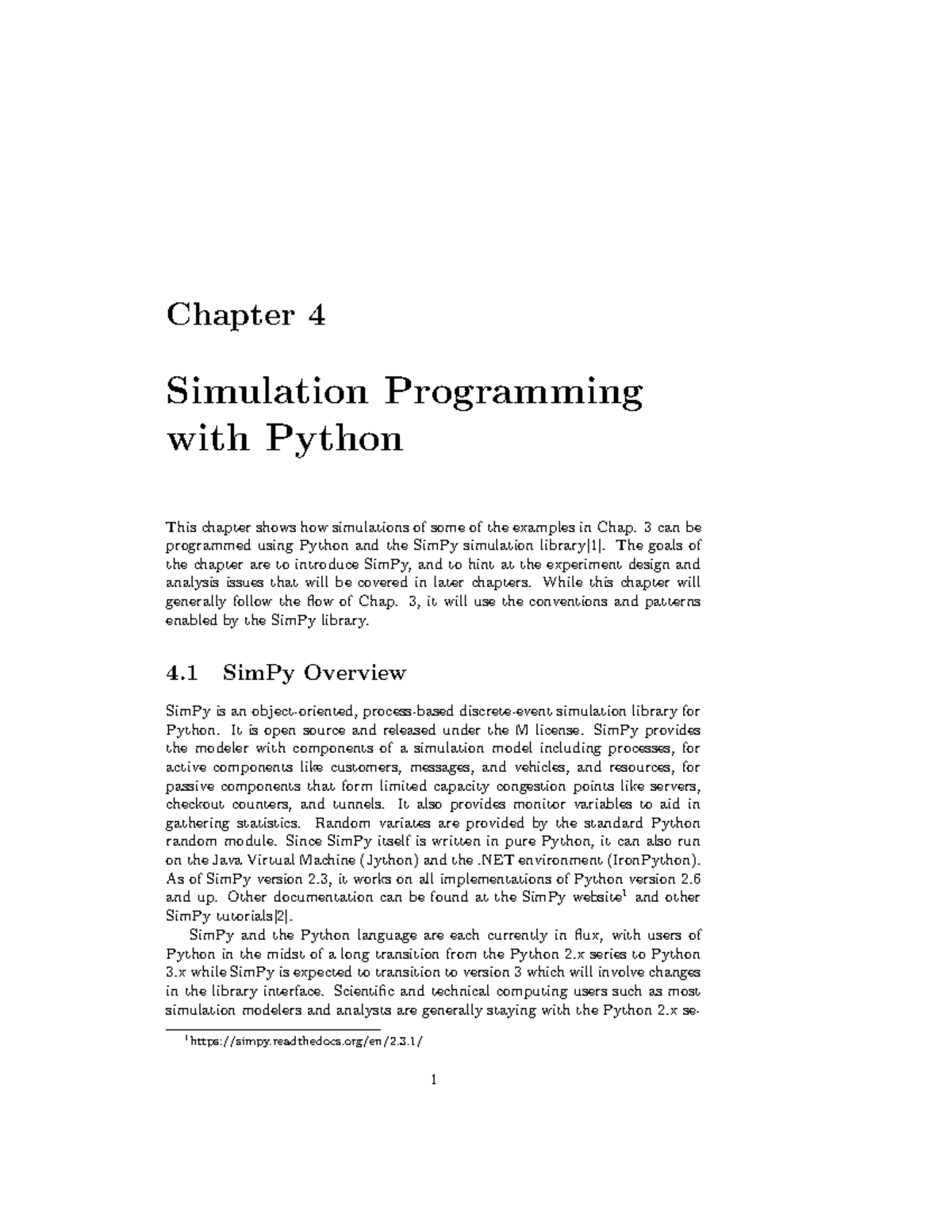Python Sim 101: Simulation Programming with SimPy in Detail - Studocu