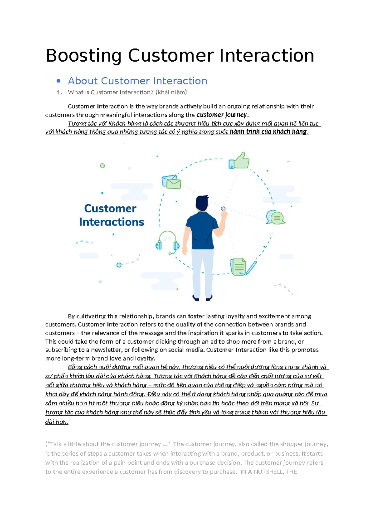 Enhancing Customer Interaction in E-commerce Strategies - Studocu