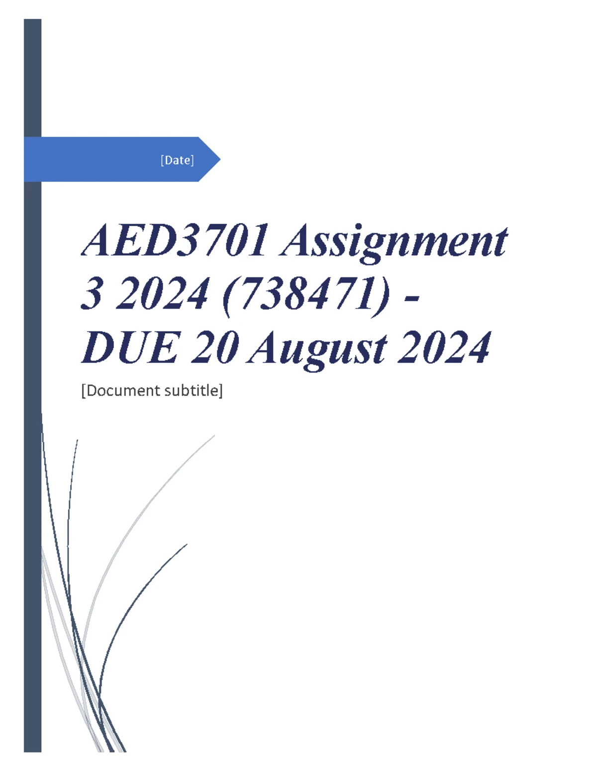 AFK1505 Assignment 7 Complete Answers – Due 4 November 2024 - Studocu