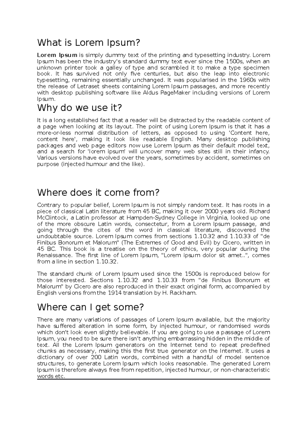 Exploring the Origins and Uses of Lorem Ipsum: Insights and History ...