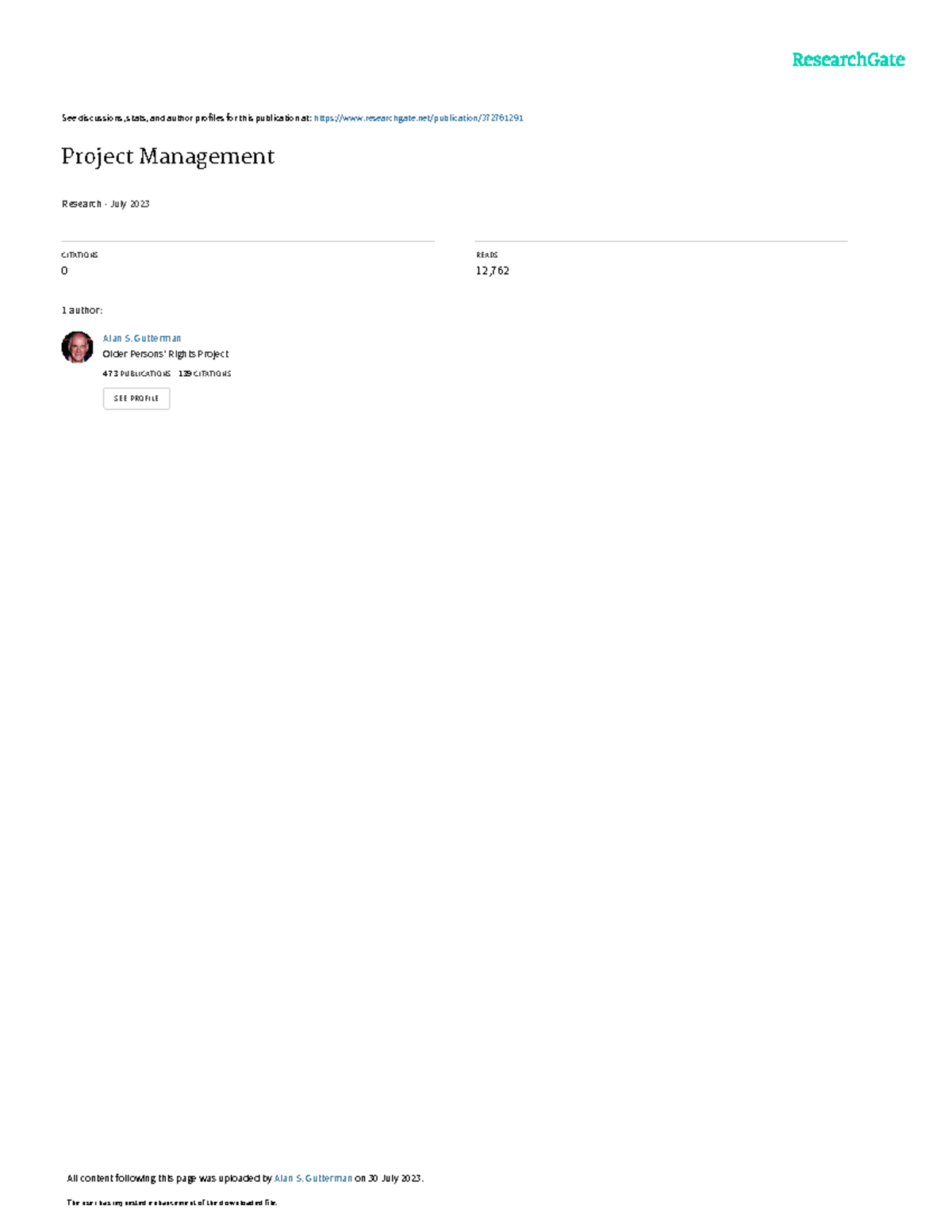 MN B5 Project Management: Principles and Practices Explained - Studocu
