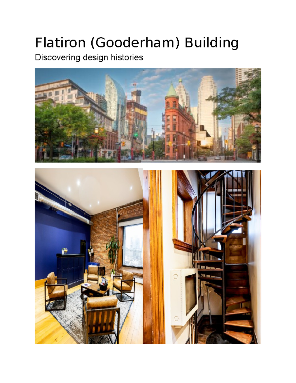 Flatiron building (gooderham) - Flatiron (Gooderham) Building ...