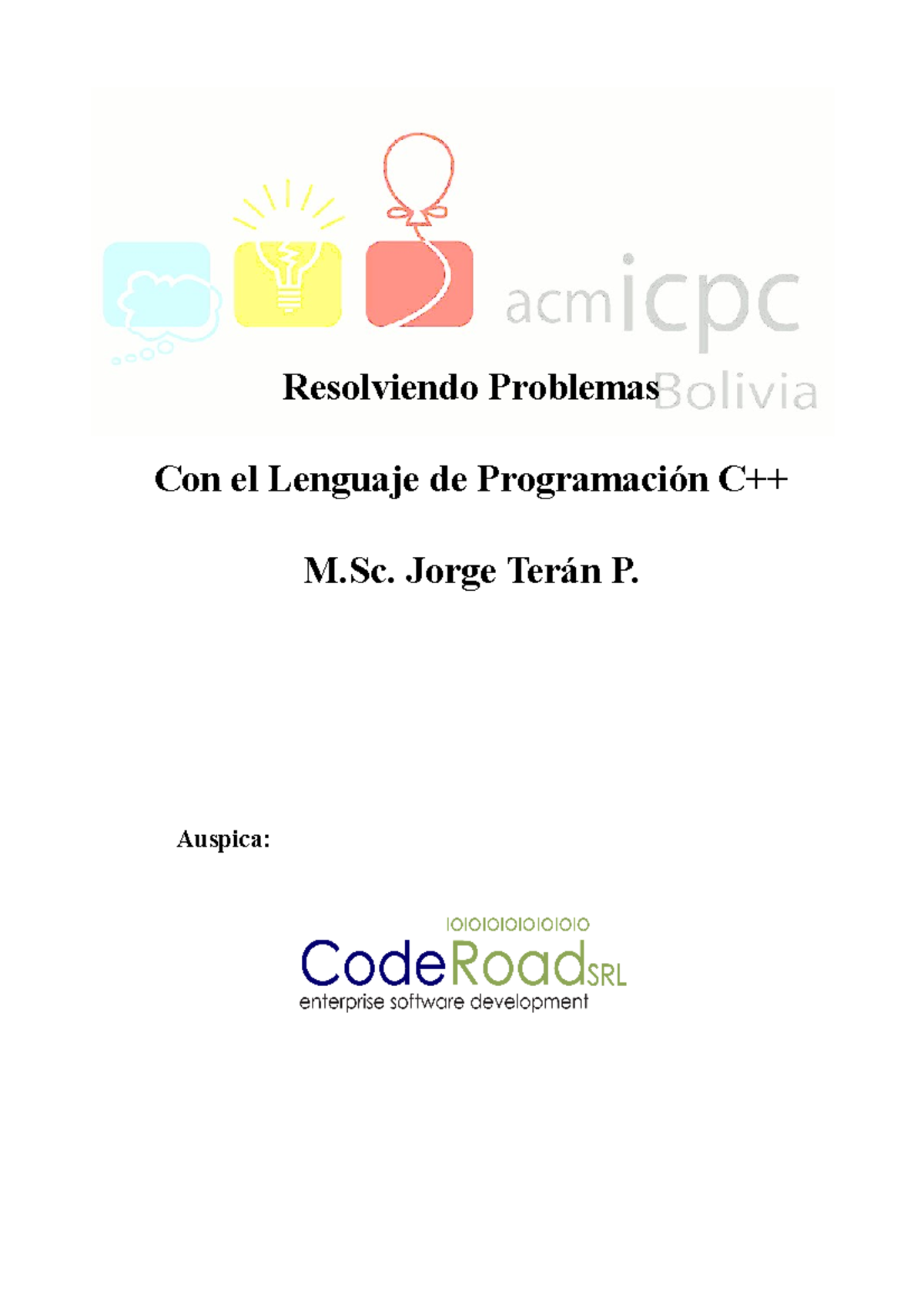 Teran Jorge - Resolviendo Problemas Con El Lenguaje De Programacion C++ ...