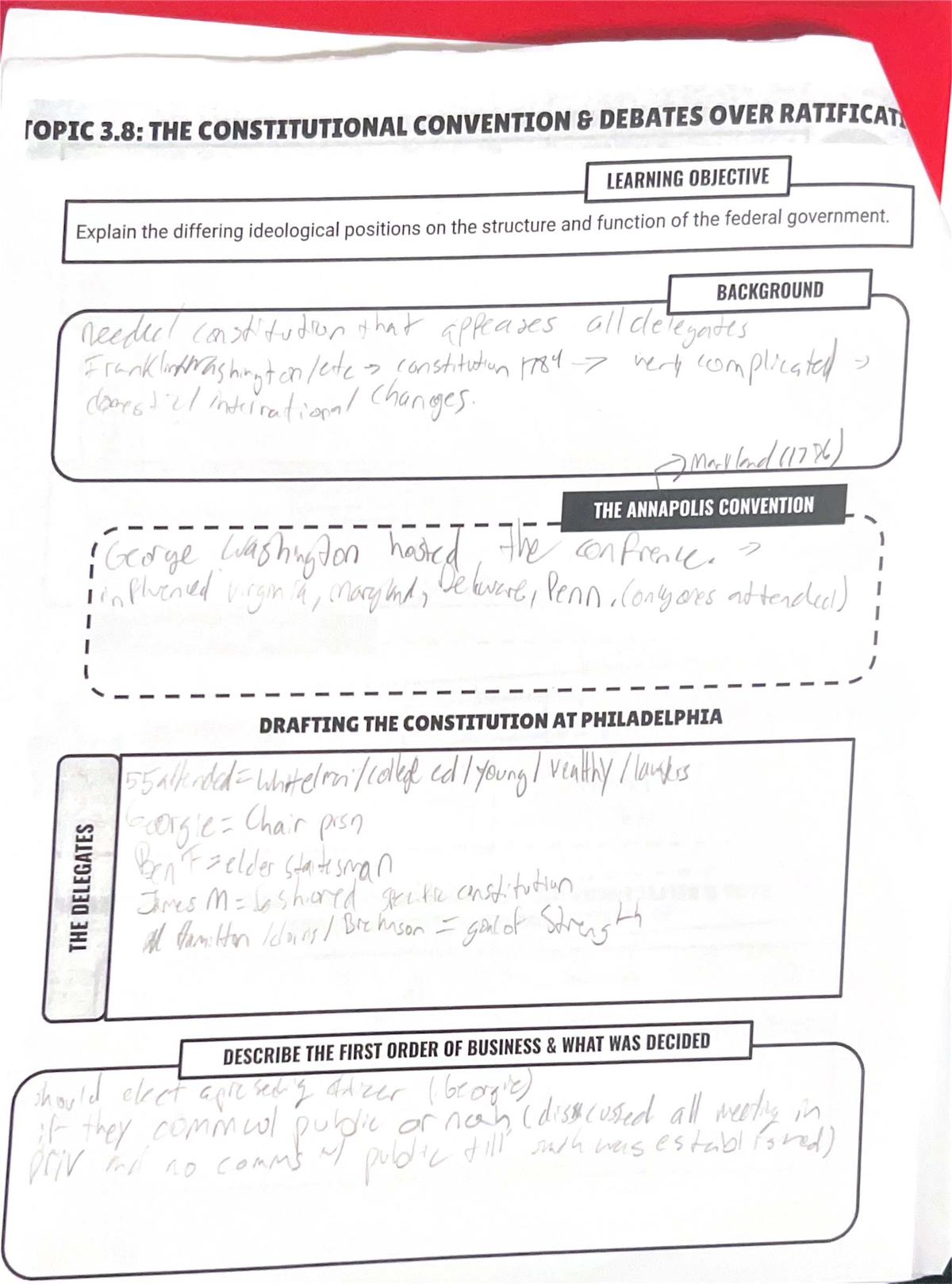 APUSH Period 3 (1754-1800): Constitutional Debates & Social Changes ...