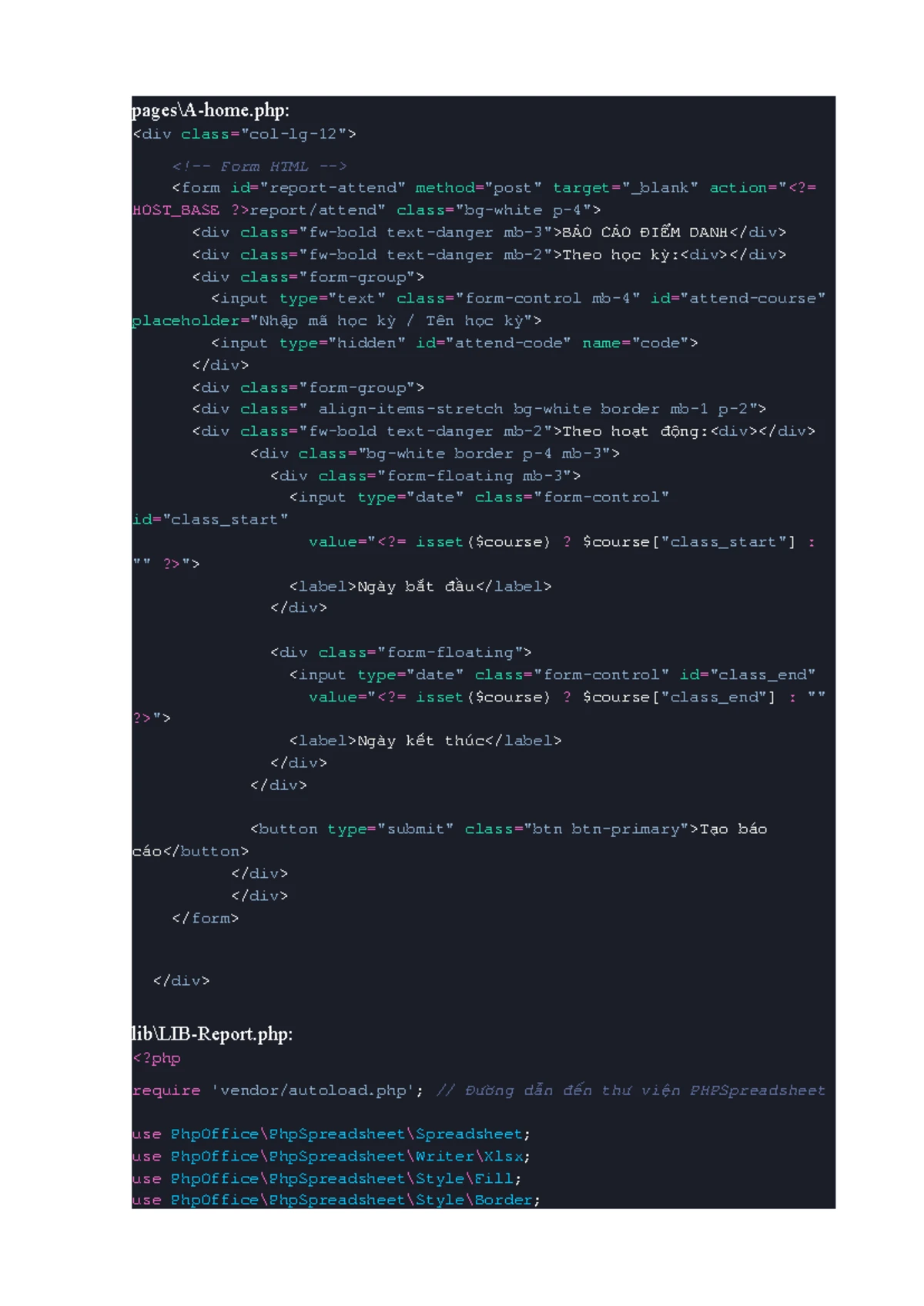 Final Exam Code for User Management System (Course Code: CS101) - Studocu