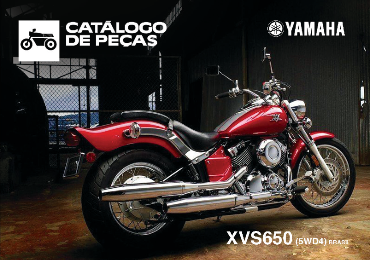 Catálogo de Peças XVS650 5WD4 para Drag Star Brasil - Studocu