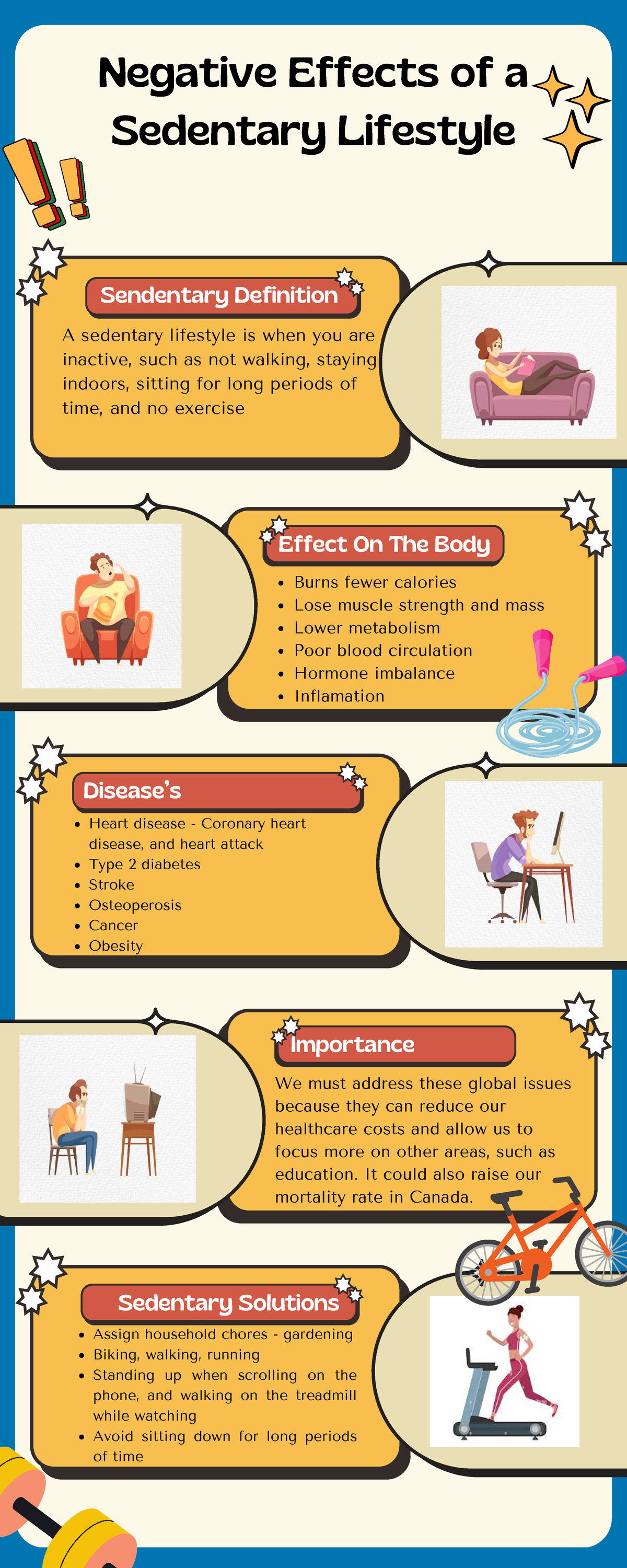 Negative Effects of a Sedentary Lifestyle: Health Risks & Solutions ...