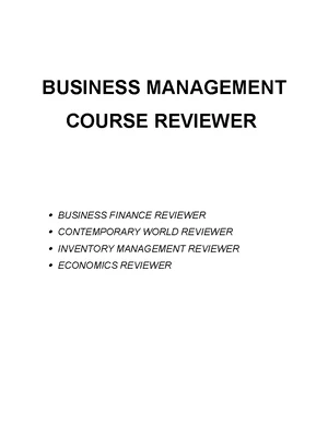 Operations Management Introduction & Competitiveness Strategies - OM101 ...