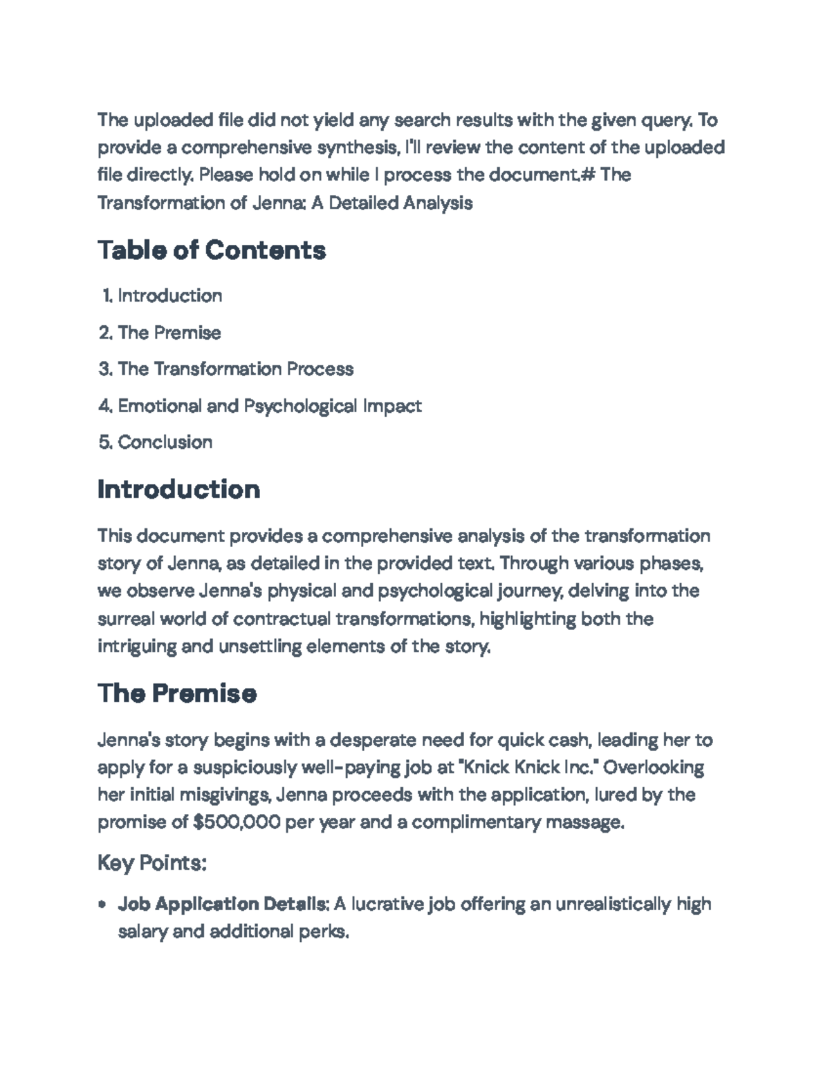 Transformative Narrative: Jenna's Journey of Body and Identity - The ...