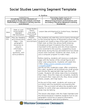 WGU 5E Lesson Plan Template - WGU 5E Lesson Plan Template General ...