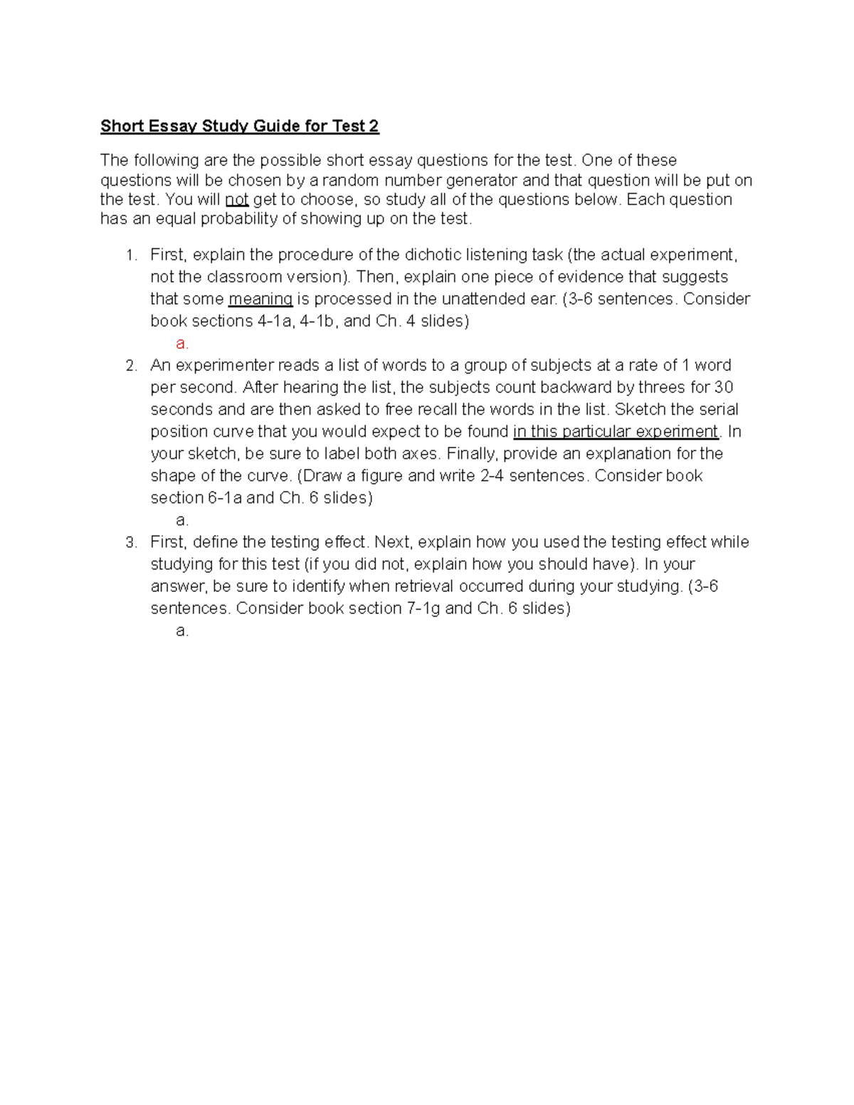 Untitled document - kjaernwbljhawberhbaefr - Short Essay Study Guide ...