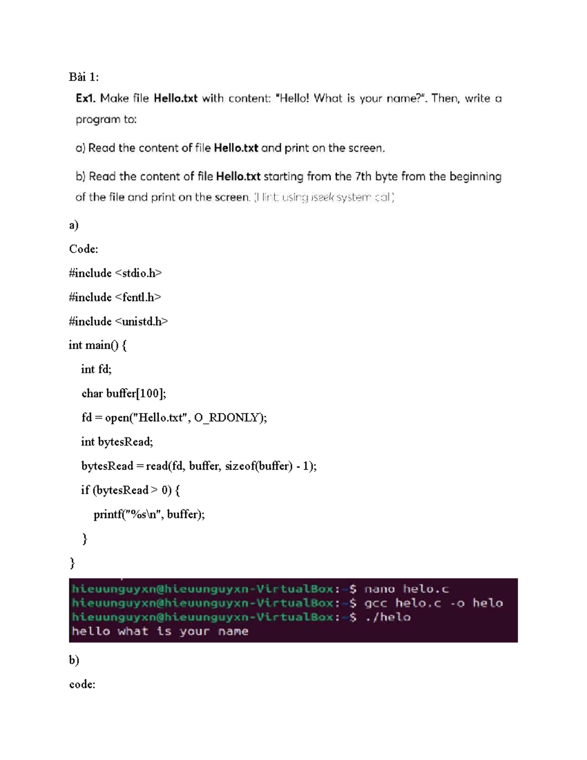 Lab 2: C Code Examples and File Handling Techniques - Studocu