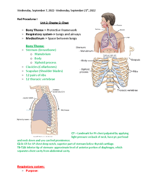 Unit 1 Notes - Introduction to Radiology Technology program - Rad ...