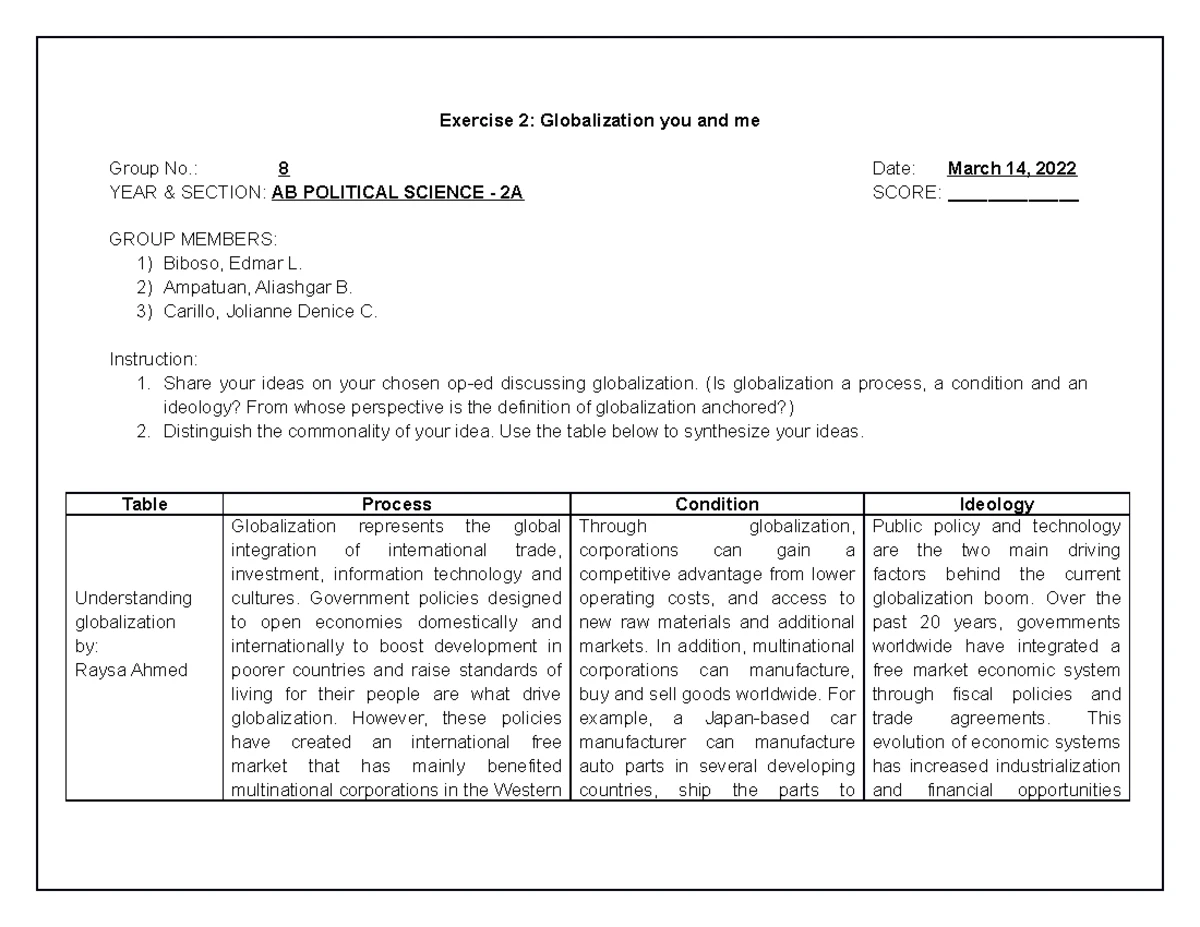 (Metacognative Reading Report) - Assignment 1: Metacognitive Reading ...