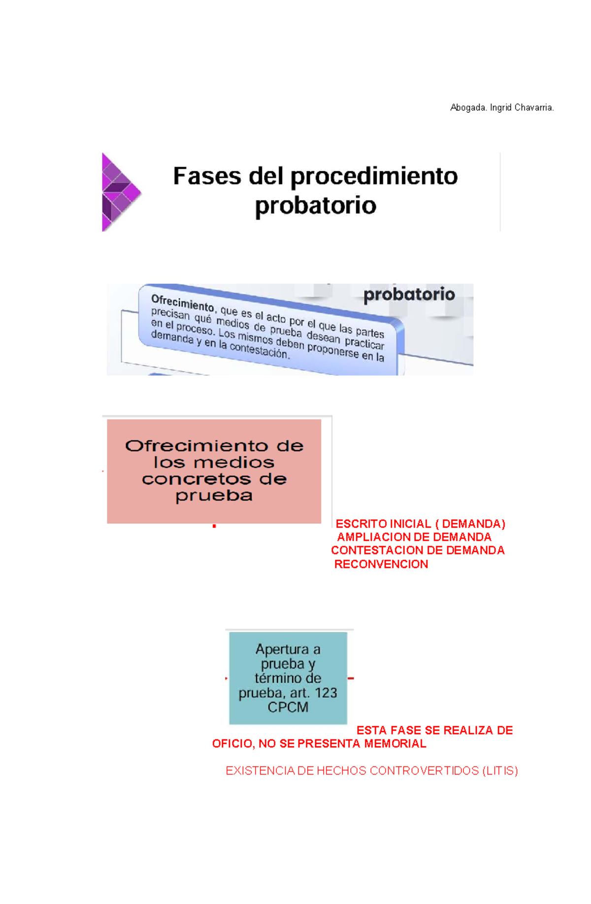 Fases DE LA Prueba - Material de estudio para segundo parcial ...