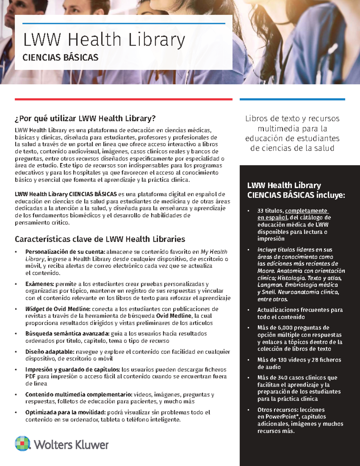 Med Ed HL Ciencias Básicas: Guía de Uso de LWW Health Library - Studocu
