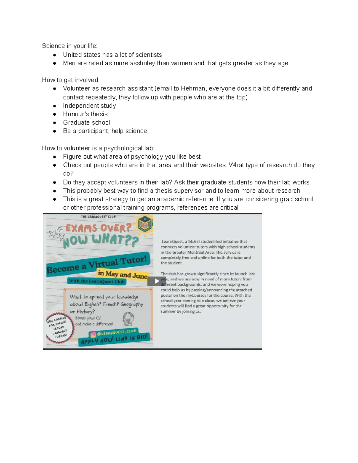 PSYC215 (20) - Altruism and Prosocial Behavior Lecture Notes - Studocu