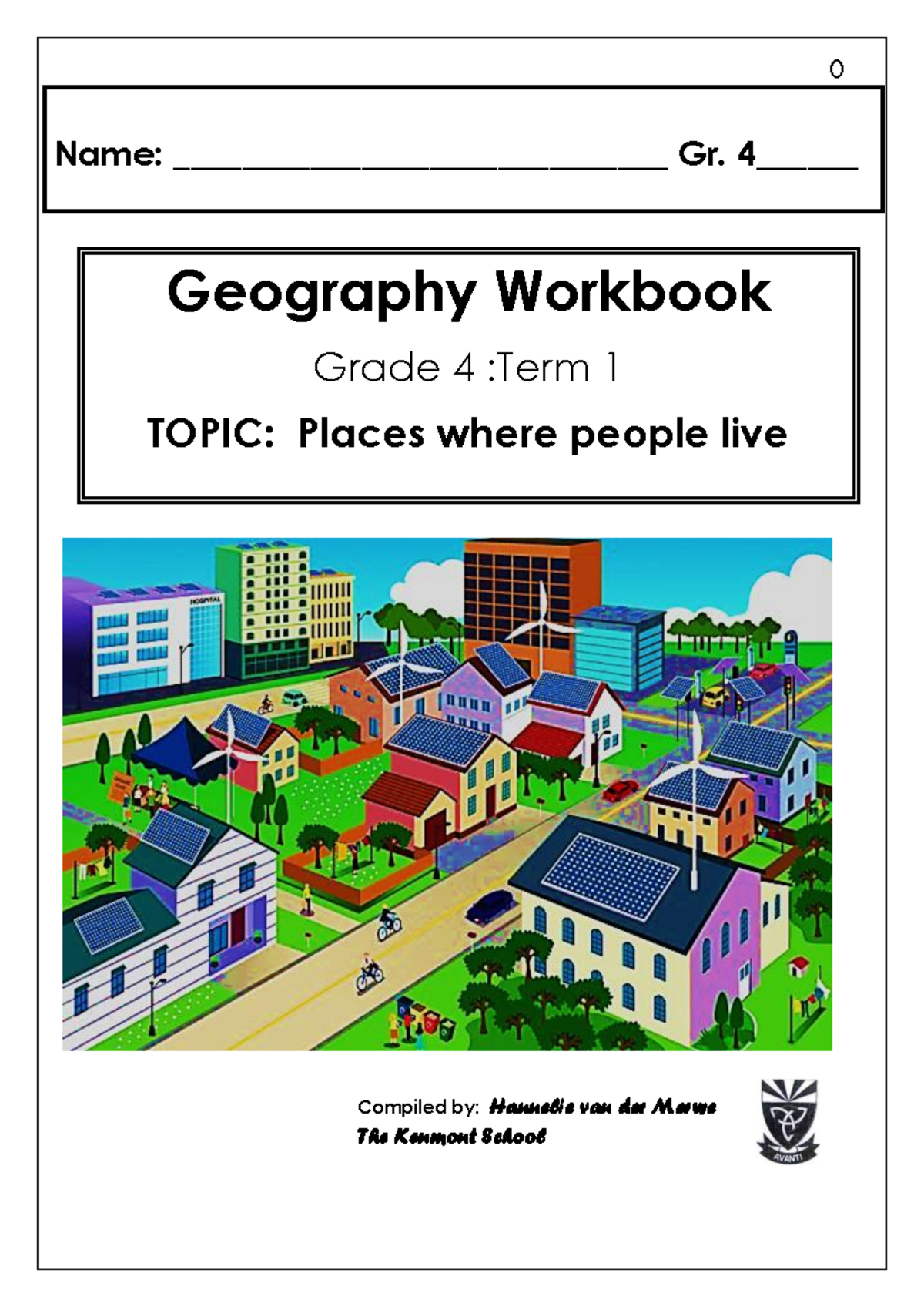 Geography Workbook Gr. 4: Term 1 - Places Where People Live - Studocu