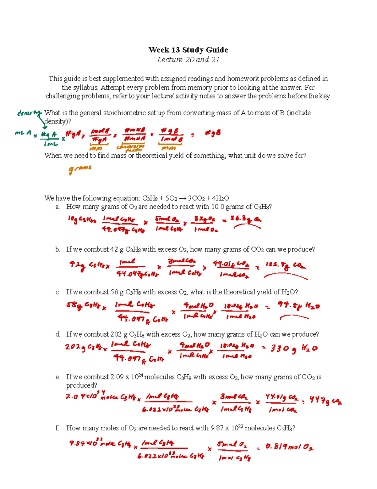 Week 13 Study Guide: Lectures 20 & 21 - Studocu