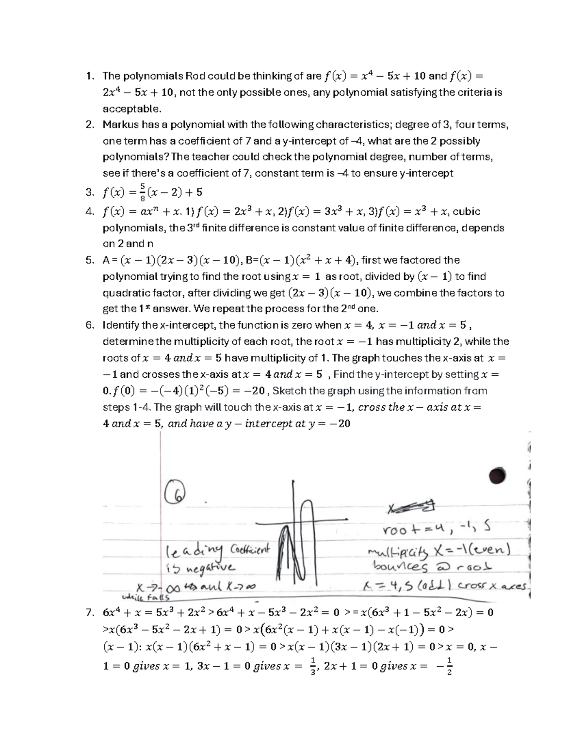 Unit 4 Assignment: Analysis of Functions and Their Properties - Studocu