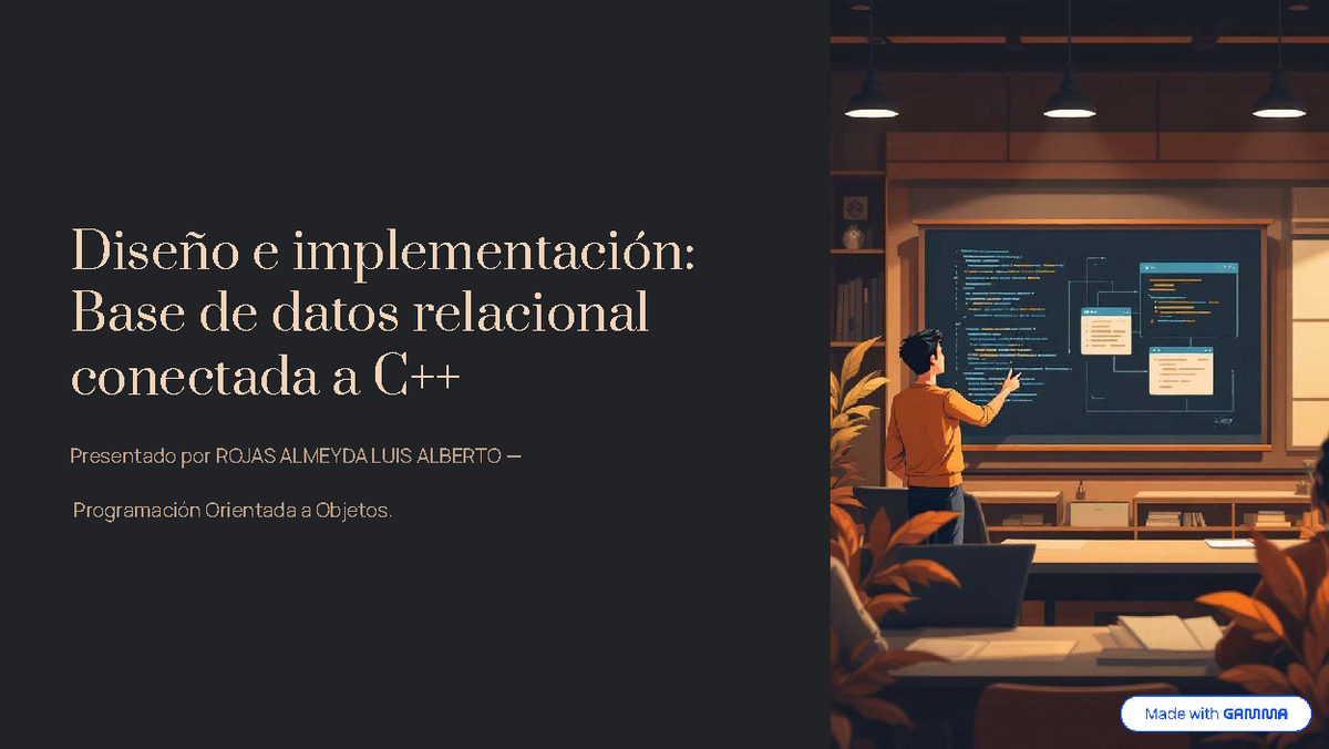 Diseño e Implementación de Base de Datos Relacional con MySQL y OOP ...