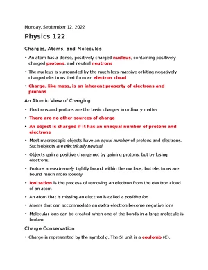 Electromagnetic Induction - Study Notes & Assignments - Studocu