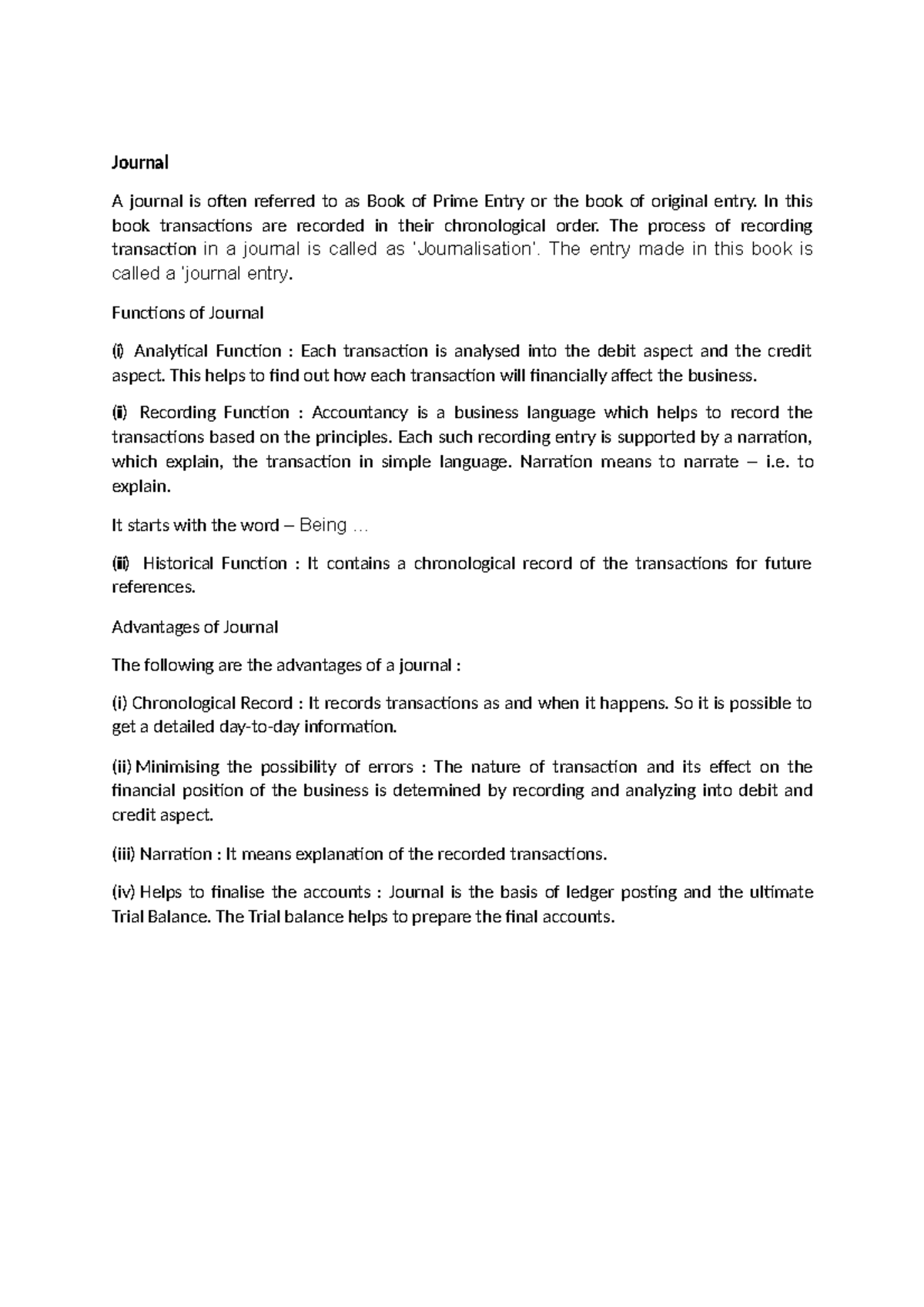Chapter 6 - Understanding Journals: Definition & Practical Examples ...
