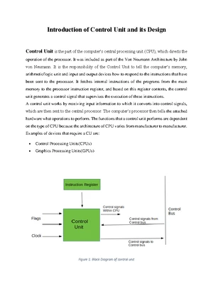 Computer architecture-21-40 - Timing and Control The timing for all ...