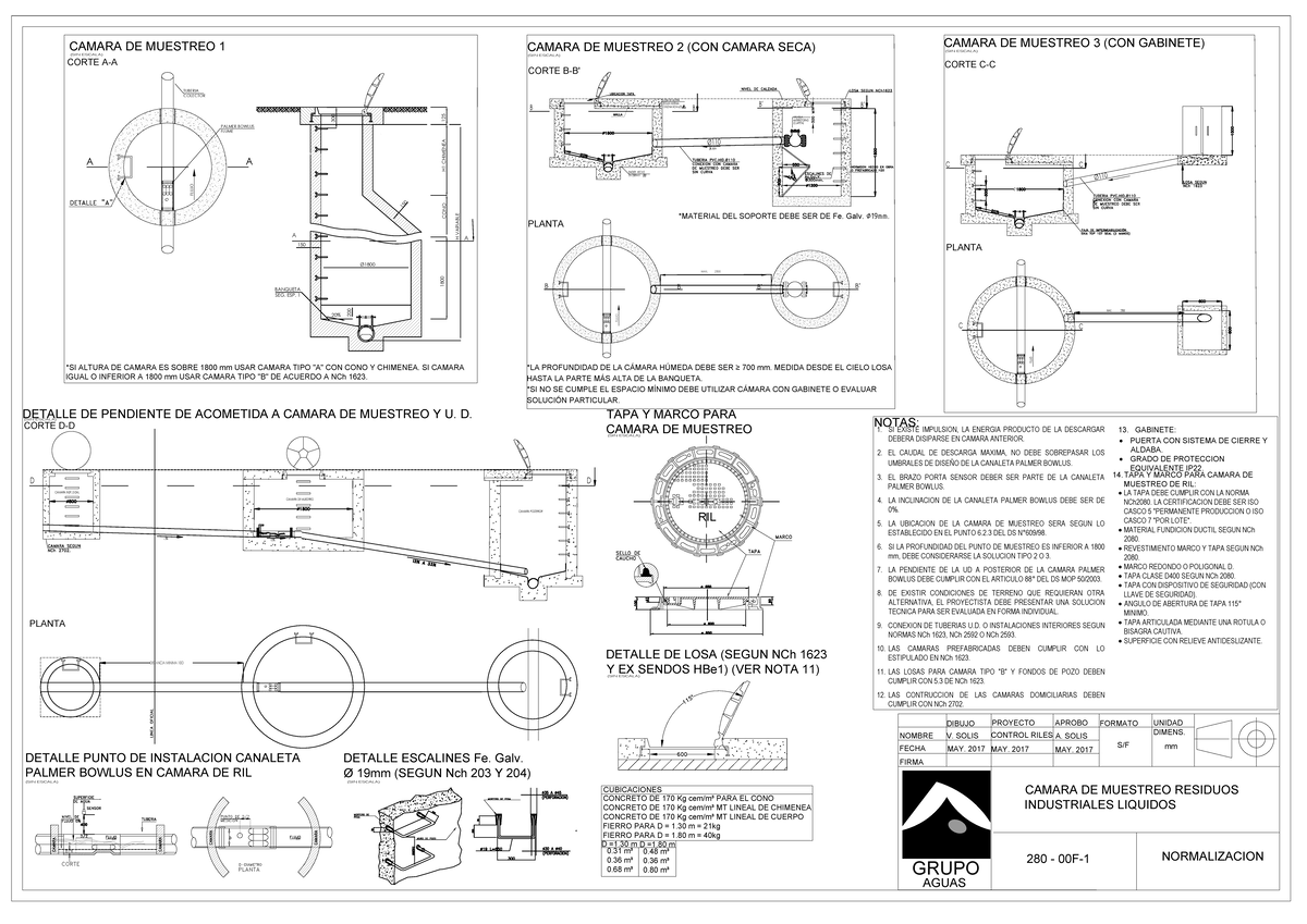 421876810 Actualización de Diseño para Cámara de Muestreo Riles - Document Preview
