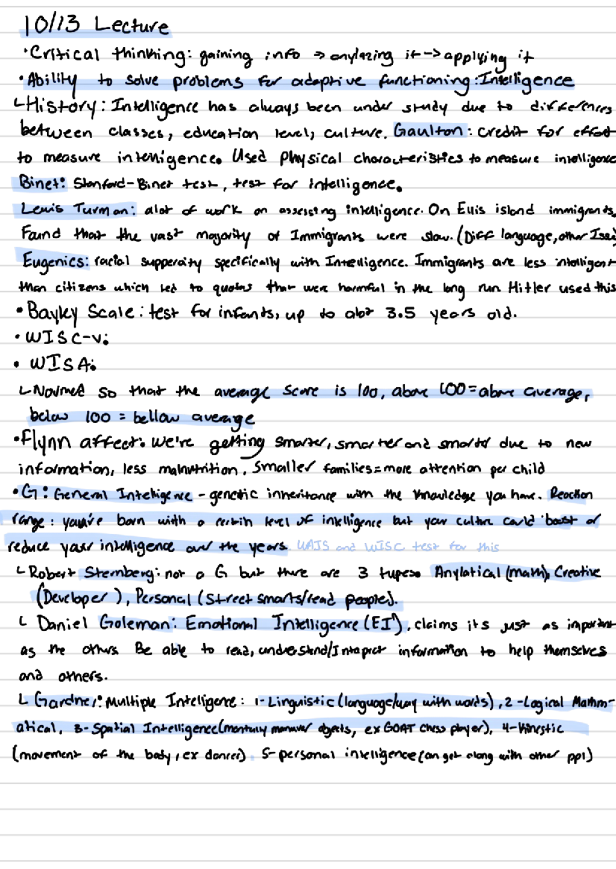 Lecture: Critical Thinking and Intelligence Analysis (Course Code ...