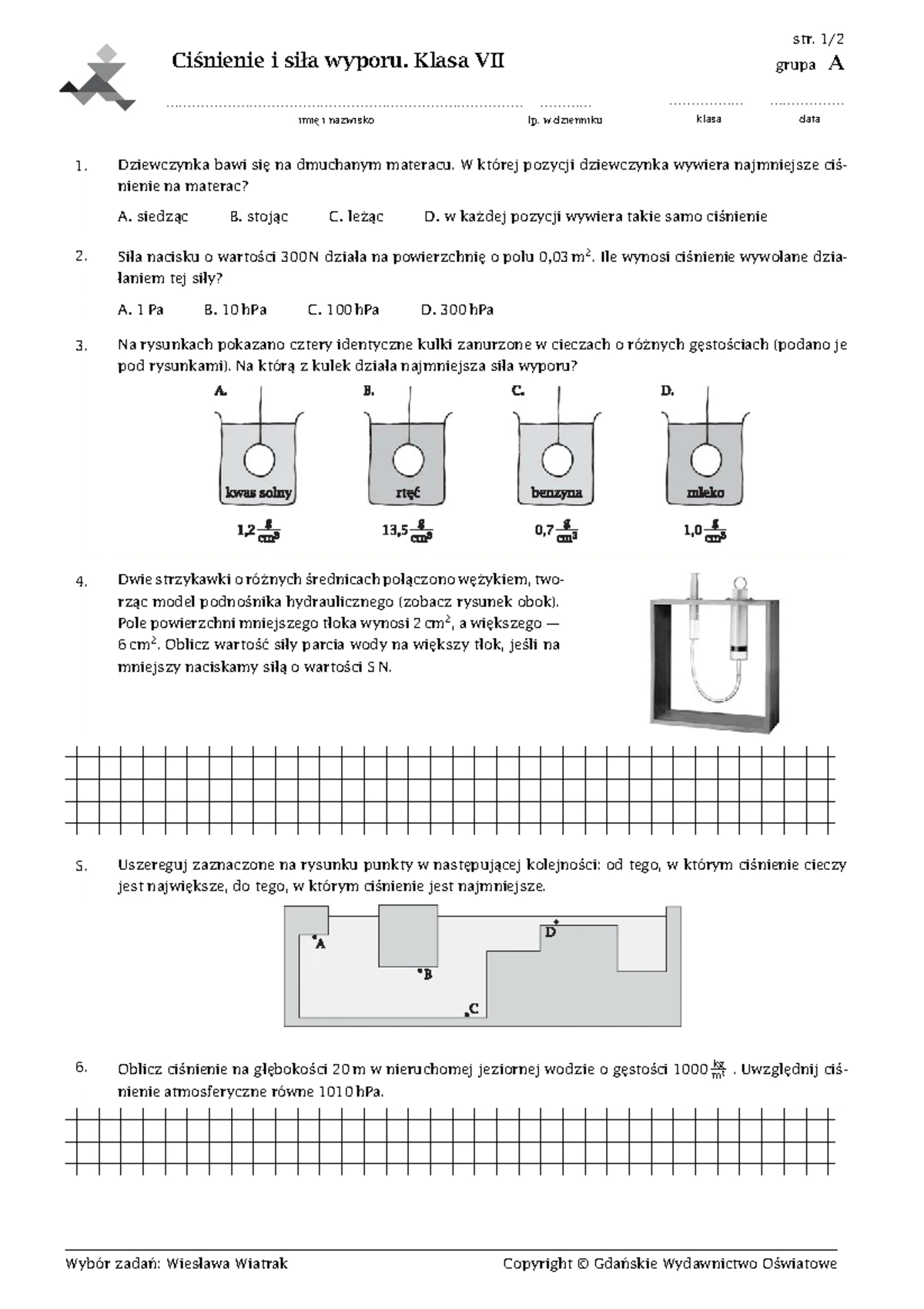 Chomikuj Klasa 8 Fizyka Sprawdzian www.studocu.com