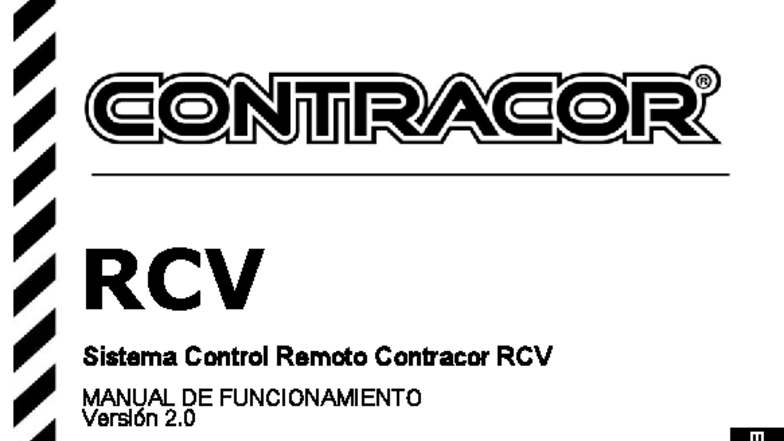 Manual de Funcionamiento del Sistema Control Remoto RCV - Versión 2.0 ...