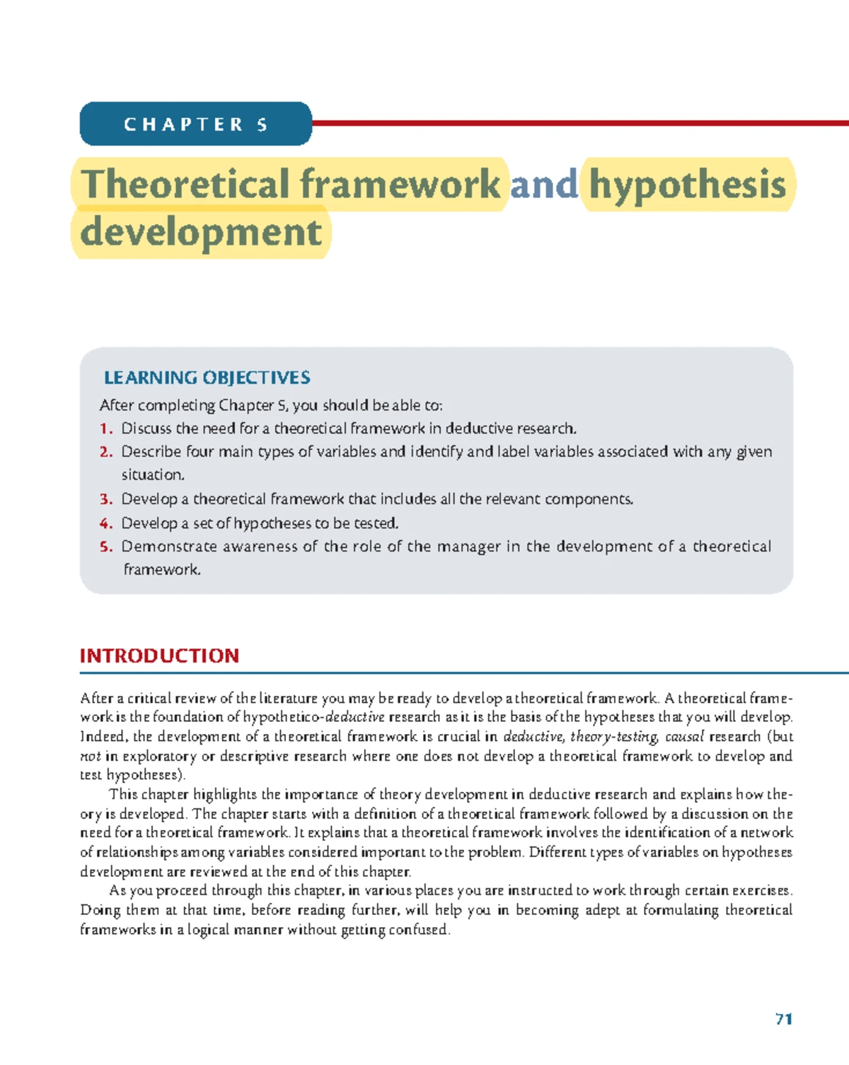 Chapter 3: Defining and Refining the Research Problem in Business ...