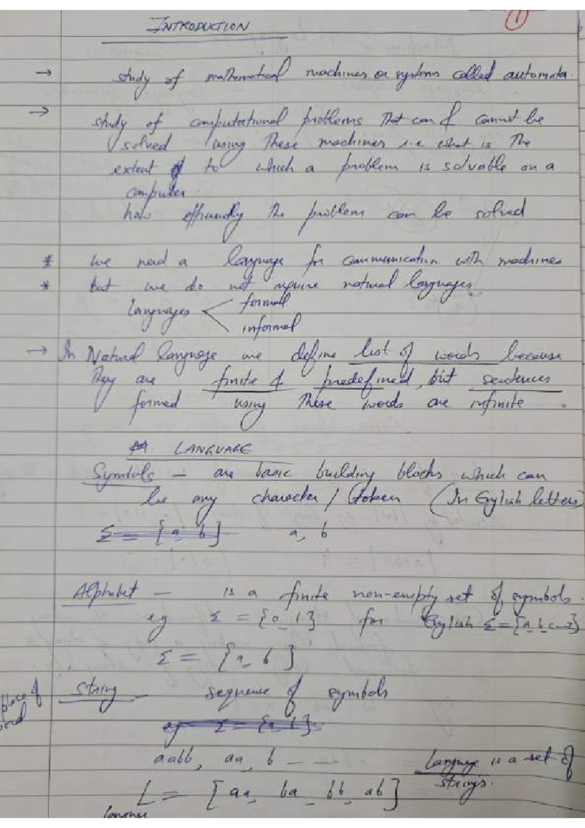 A1026312129: Introduction to Automata Theory and Computational Problems ...