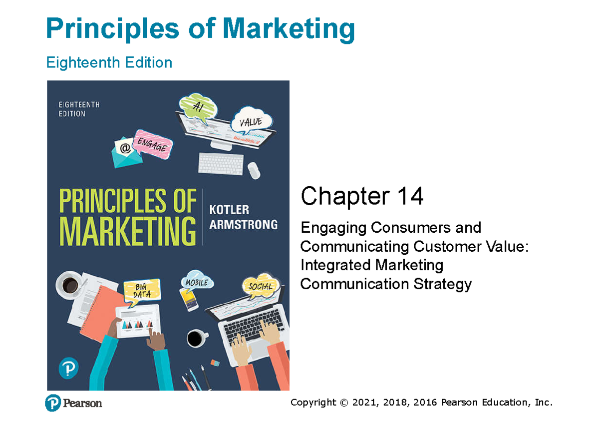 POM18 Chapter 14: Engaging Consumers & IMC Strategies - Studocu