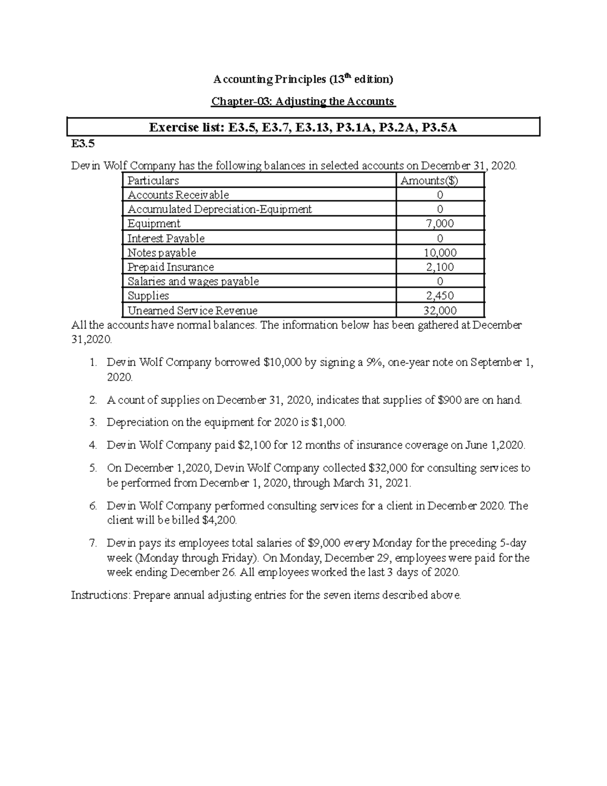 Chapter-03 Adjusting the Accounts [Maths].doc - Accounting Principles ...