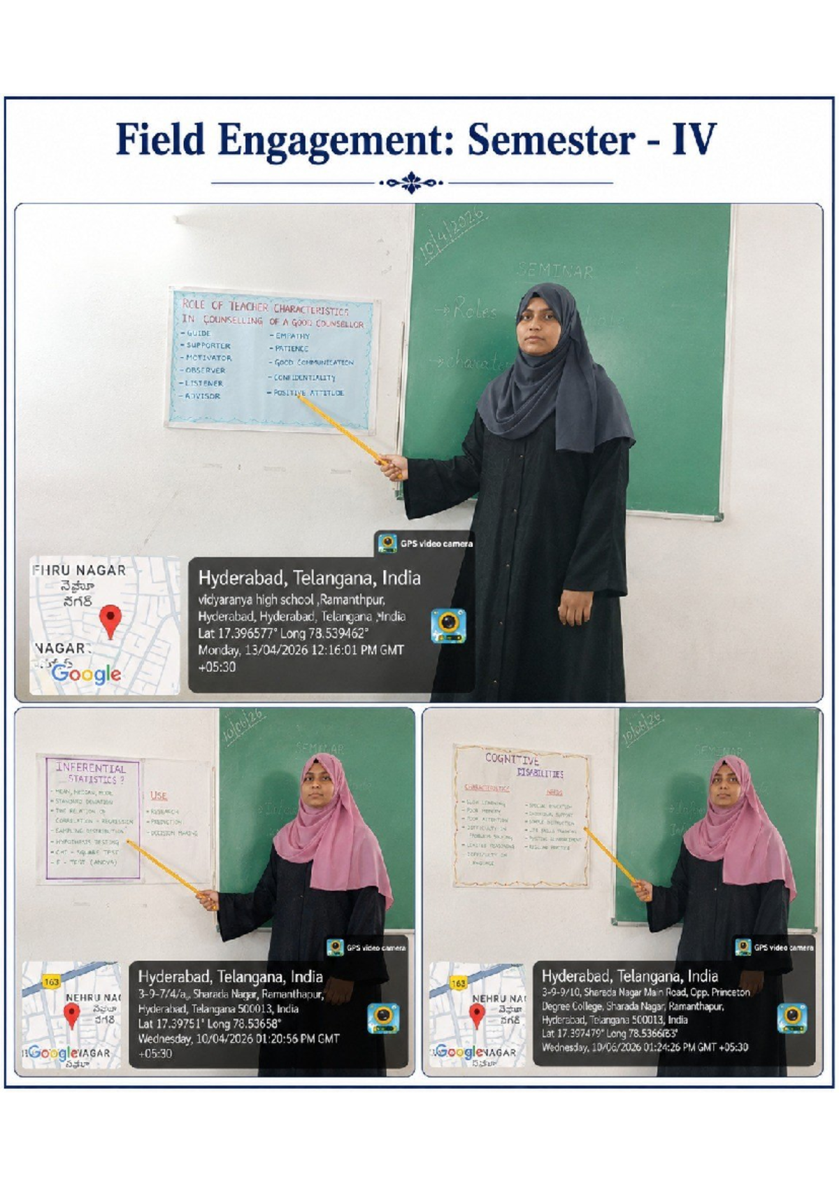 E-Portfolio: Semester IV B.ED Practicum in Mass Communication - Studocu