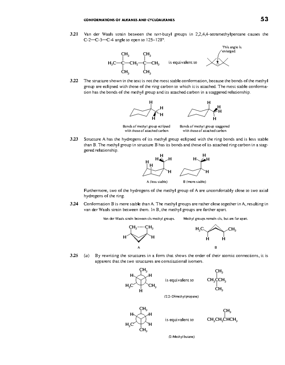 Conformations of Alkanes and Cycloalkanes - Organic Chem 4th Ed - Studocu