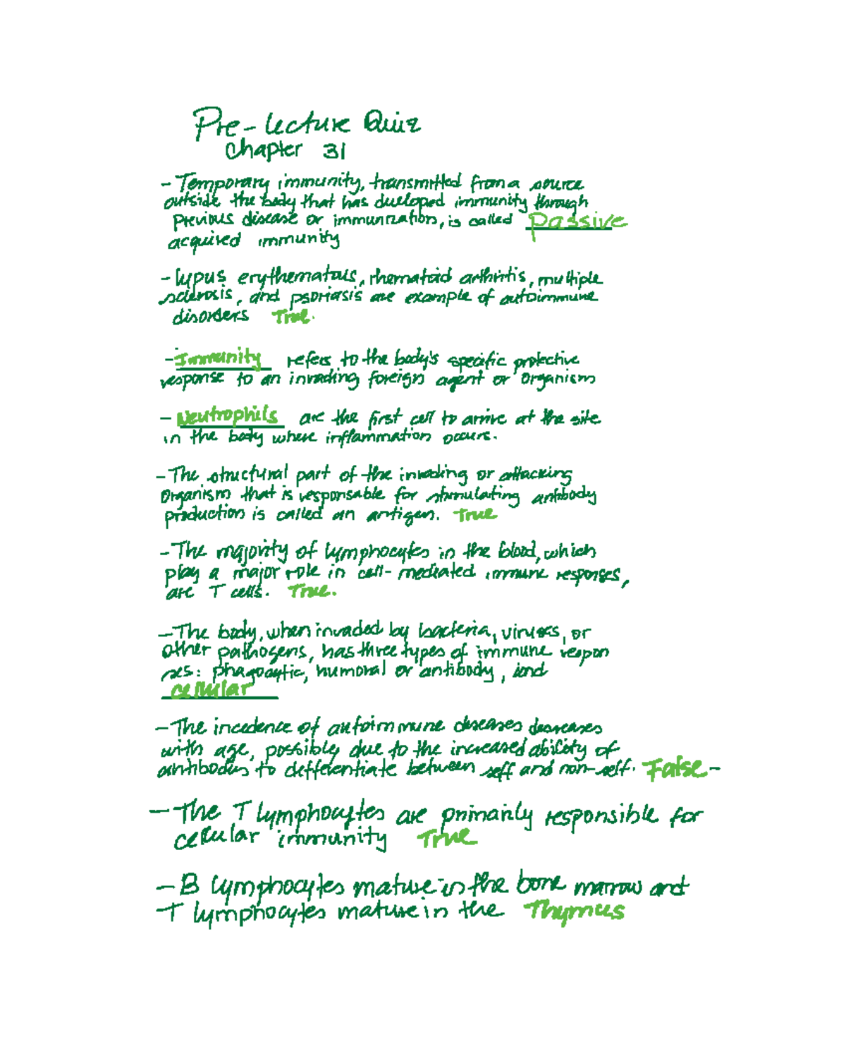 CC3 TEST 2 Part 2: Immunity & Cellular Regulation - Final Exam Notes ...