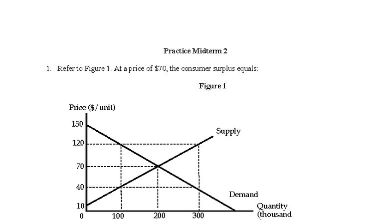 Practice Midterm 2: Economic Concepts and Trade Analysis - Studocu