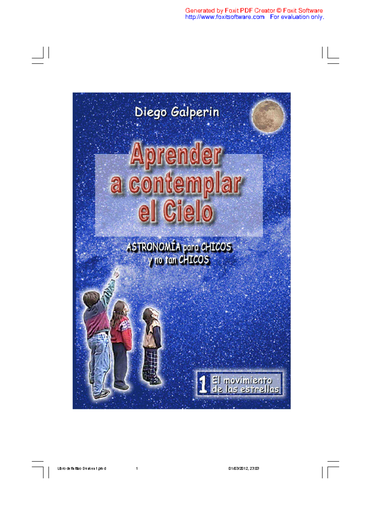 Aprender a Contemplar el Cielo I: Fundamentos de Astronomía - Document Preview