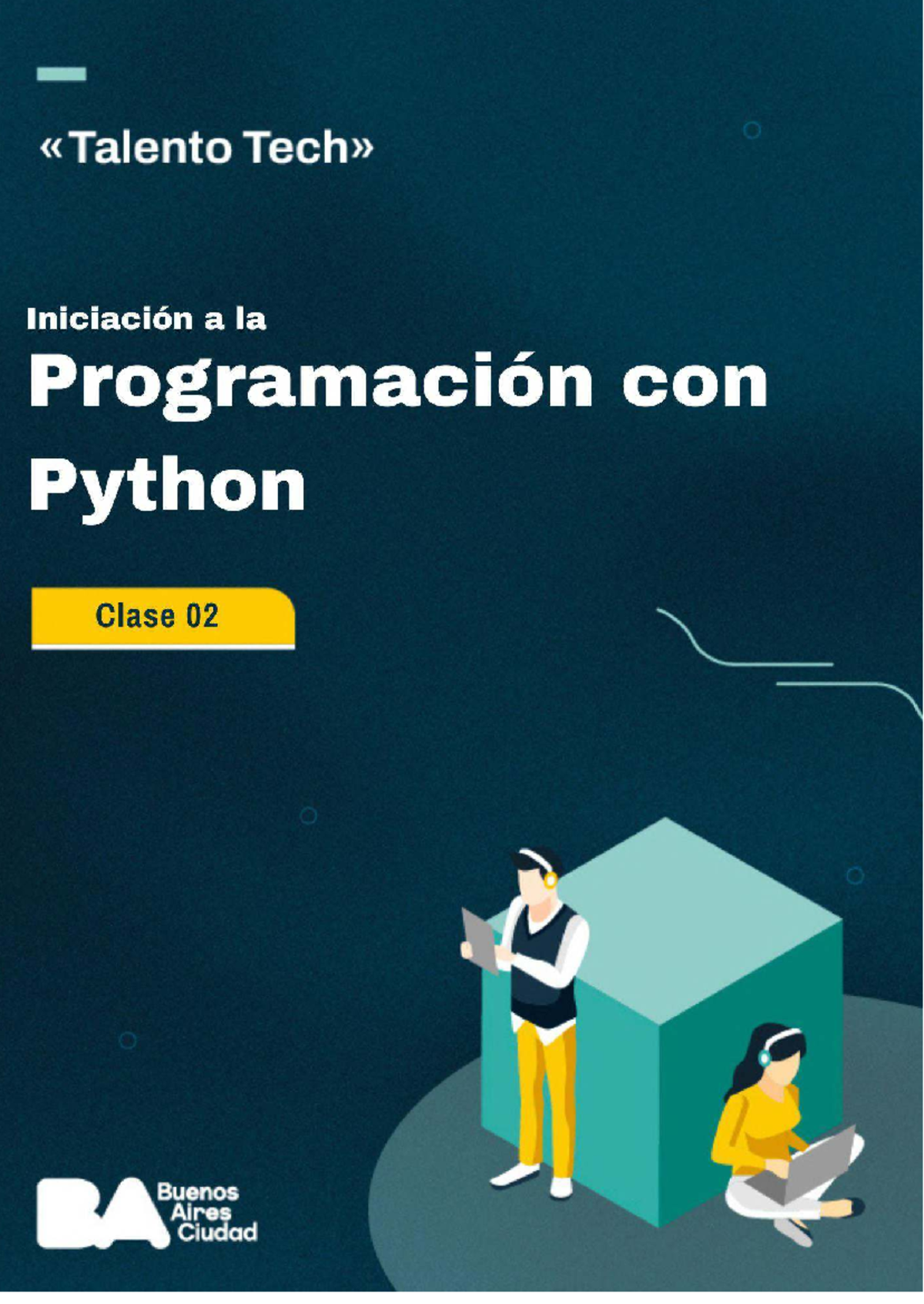 Clase 02: Introducción a Variables y Tipos de Datos en Python - Studocu