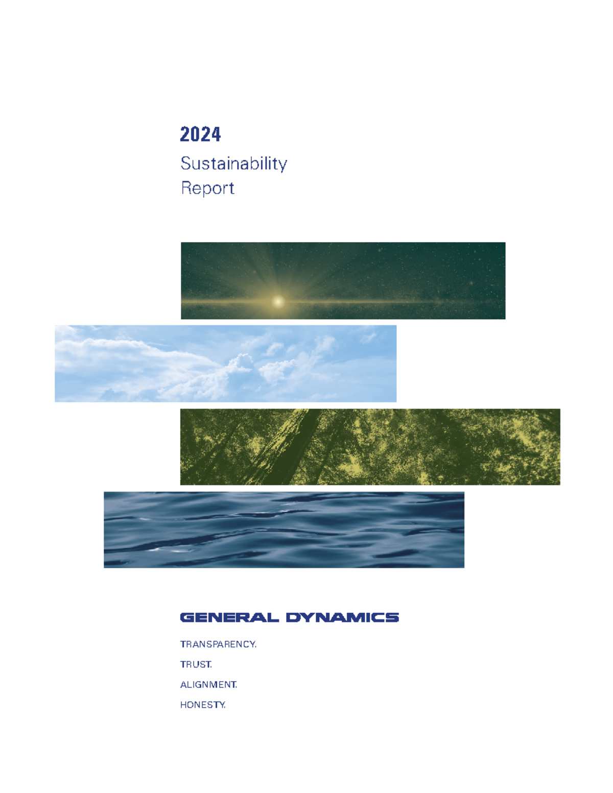 GD-2024-SR: General Dynamics Sustainability Report on Ethos and ...