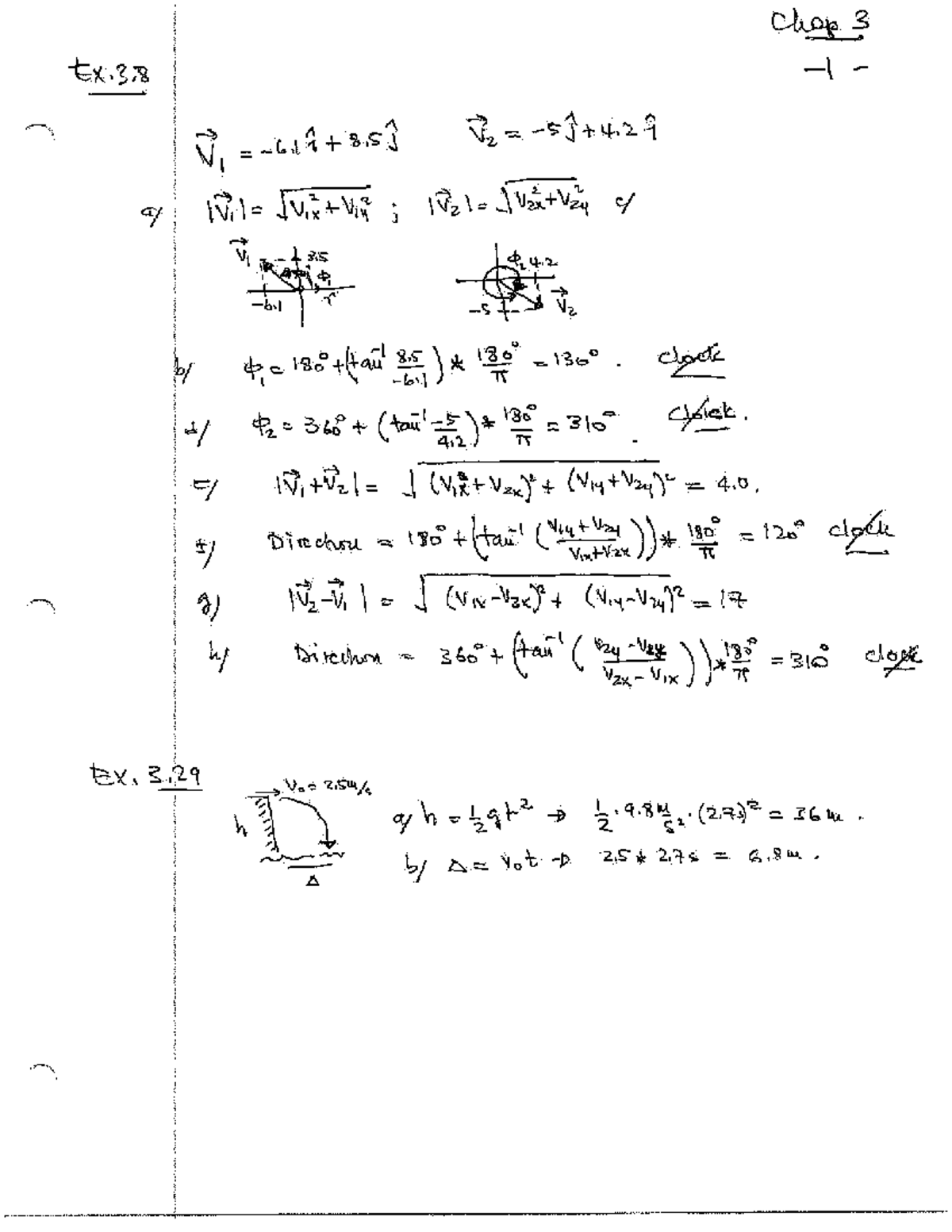 HW3-SOL3-CHAP3: Lecture Notes on Clock Problems and Solutions - Studocu