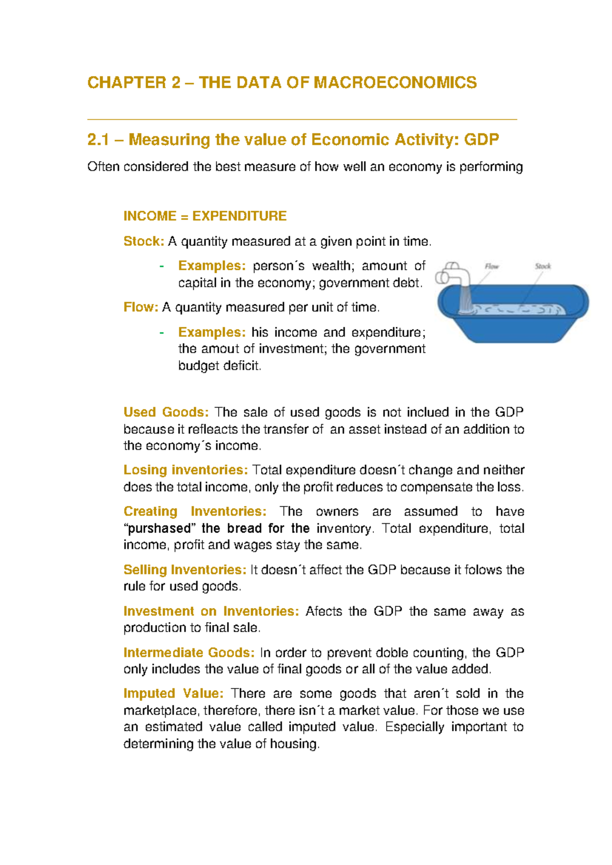 Resume - Chapter 2 - Macroeconomics by N. Gregory Mankiw - CHAPTER 2 ...