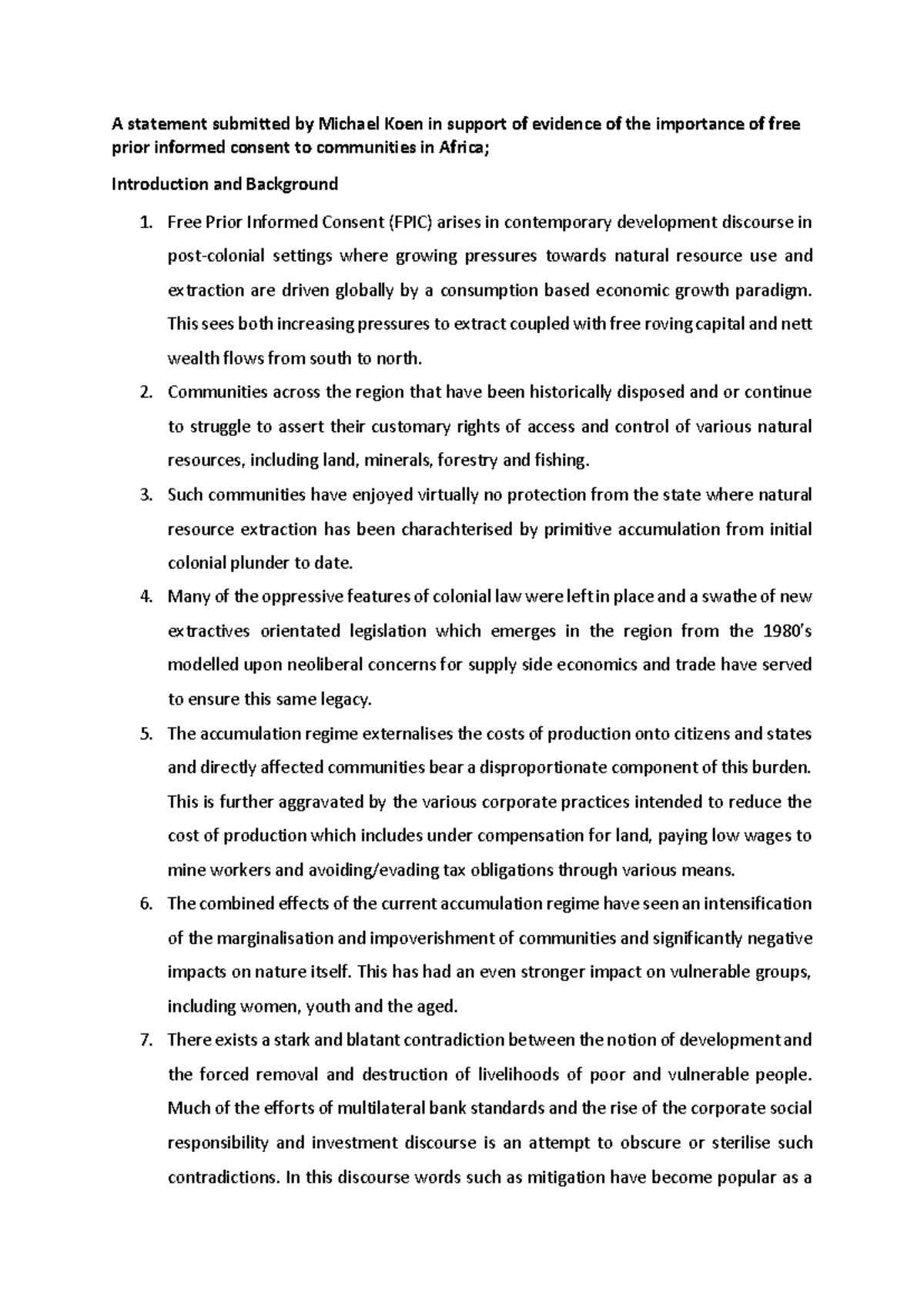 FPIC and Its Significance for African Communities: A Comprehensive ...